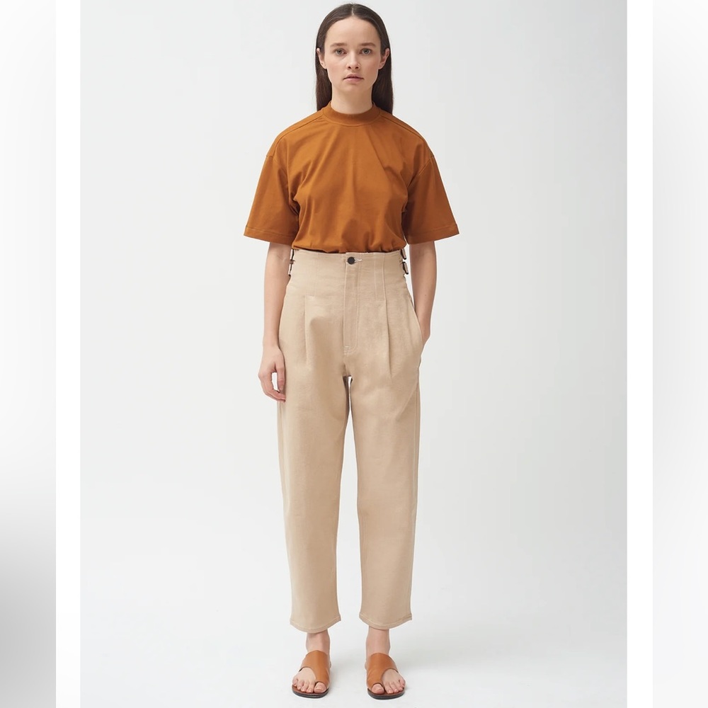 Colovos Buckle Denim in Natural 6